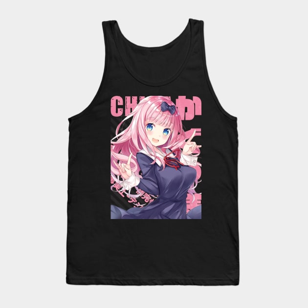 Kaguya-sama - Chika Fujiwara Tank Top by Recup-Tout